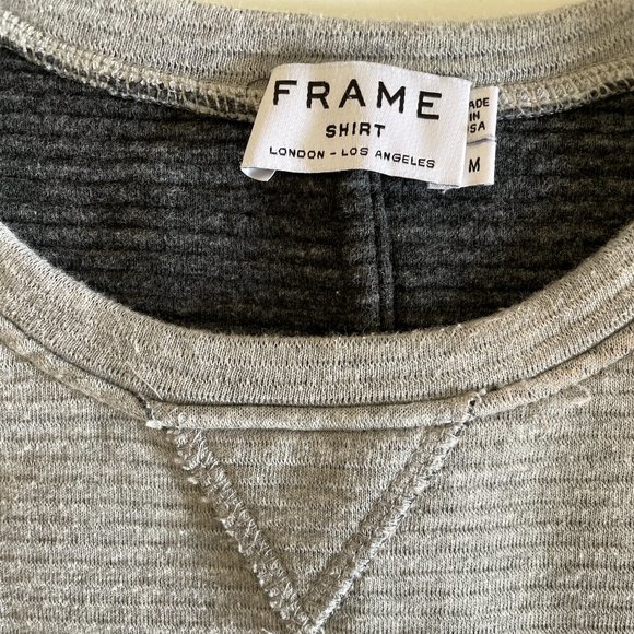 Frame Le Skirt and Top with raw edge hem Sz M - Picture 3 of 6